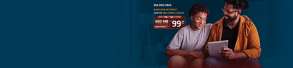 Imagem promocional da Netbarretos com destaque para internet fibra óptica
